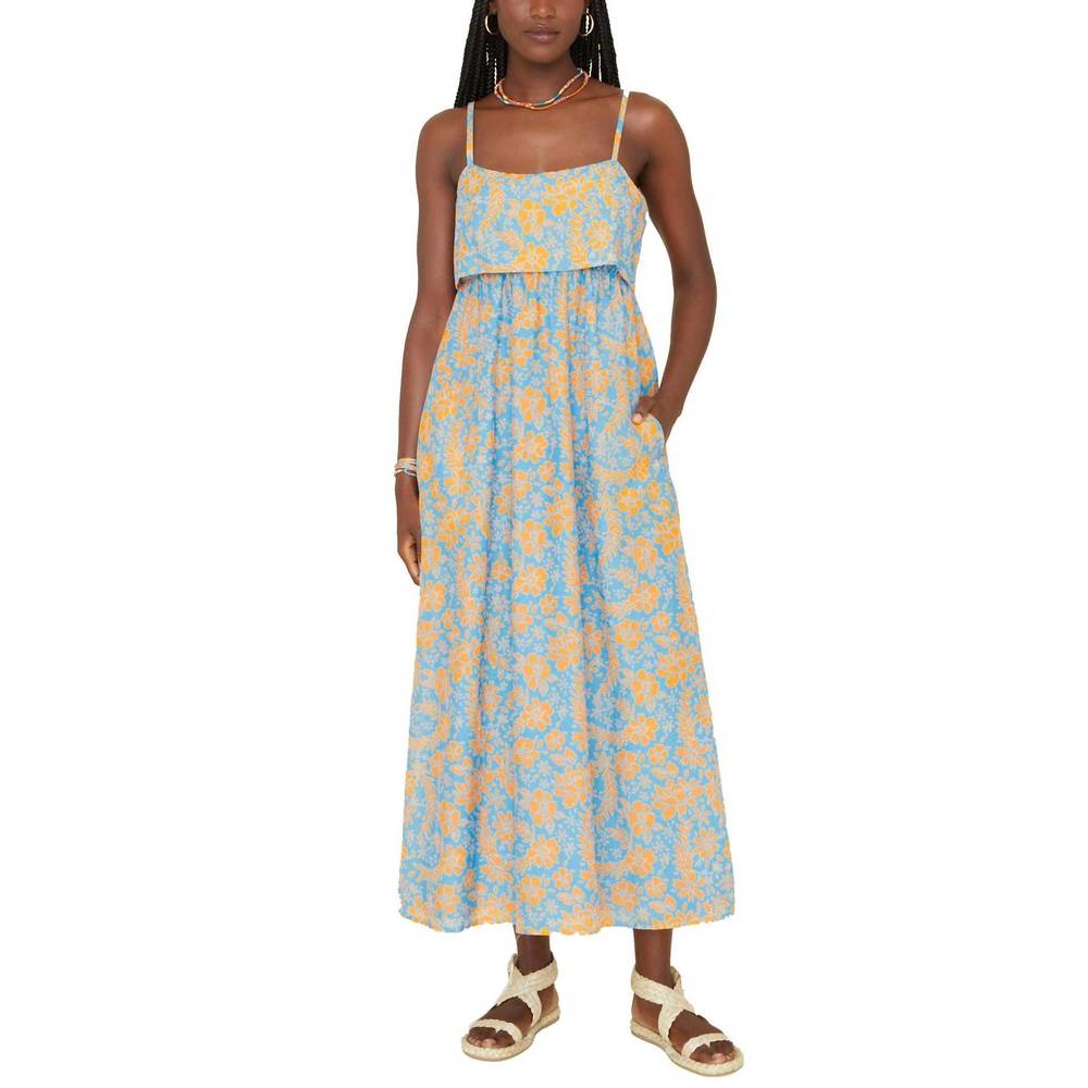 NEW XIRENA skyla dress in orange sky